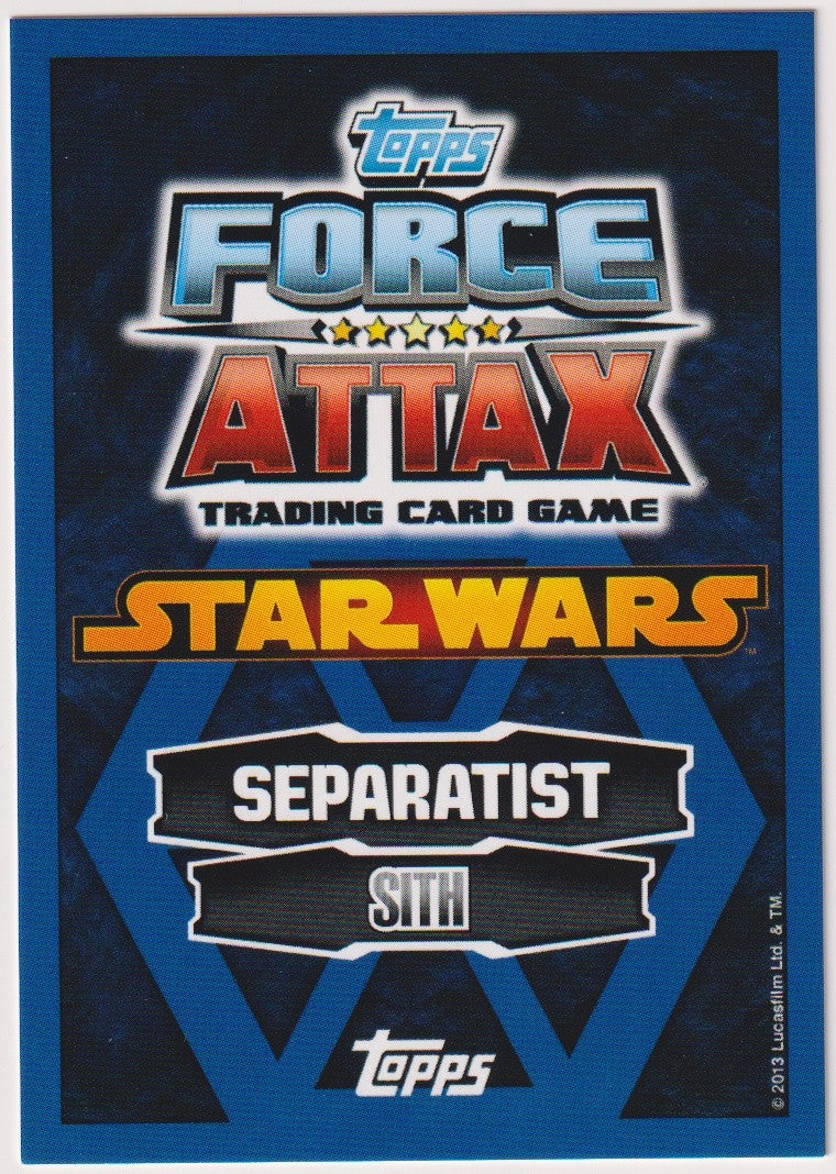 Topps 2013 Savage Opress Star Wars Sith Separatisten TCG Rare #235 – Bild 2