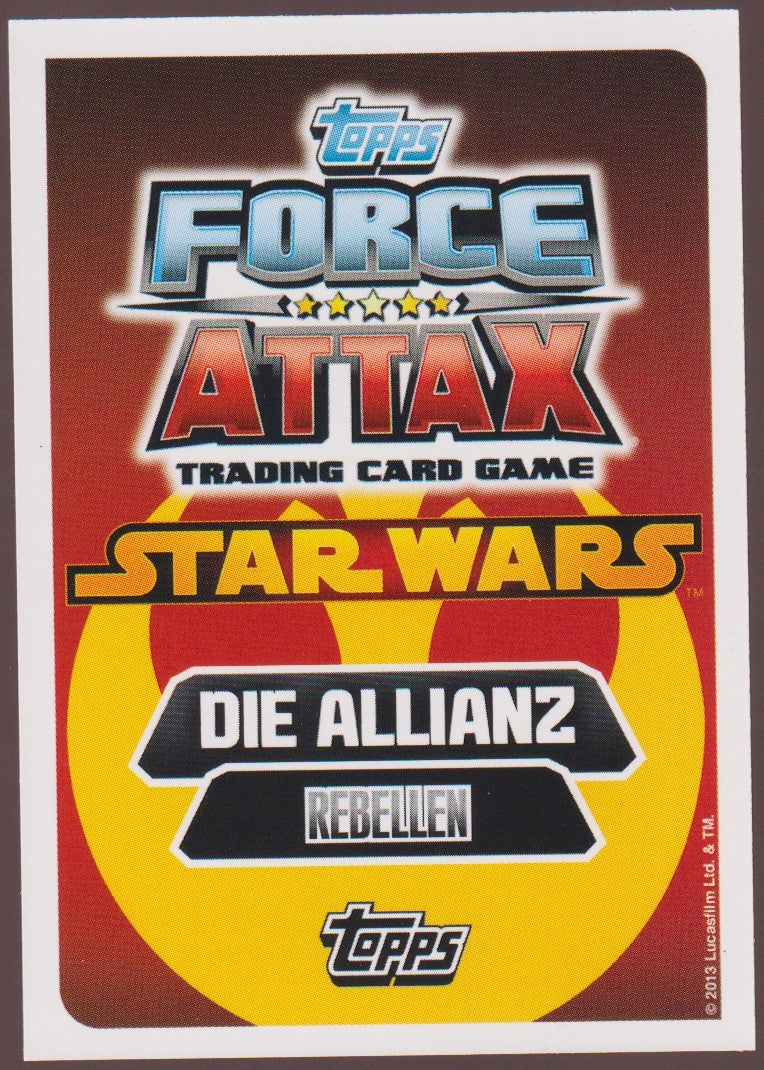 Topps Star Wars 2013 Luke Skywalker & Prinzessin Leia Allianz TCG Rare Nr. 198 – Bild 2