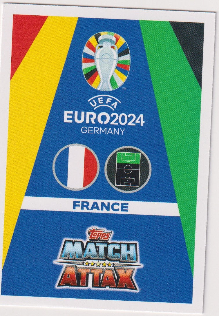 Topps Match Attax 2023-24 Ousmane Dembélé UEFA Euro 2024 Germany Parallel Rare – Bild 2