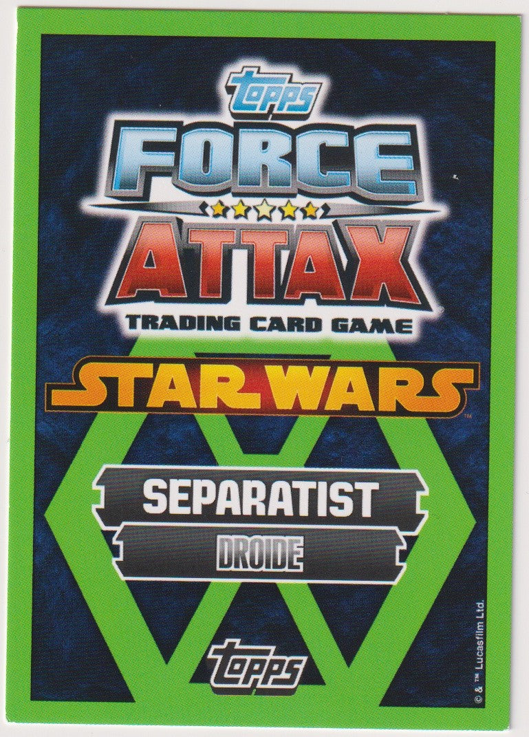 Topps Star Wars 2015 Droide Sternjäger Separatist TCG Rare #151 – Bild 2