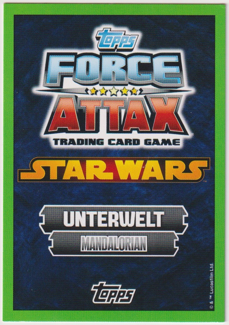 Topps Star Wars 2012 Bo-Katan Unterwelt Mandalorian TCG Rare #154 – Bild 2