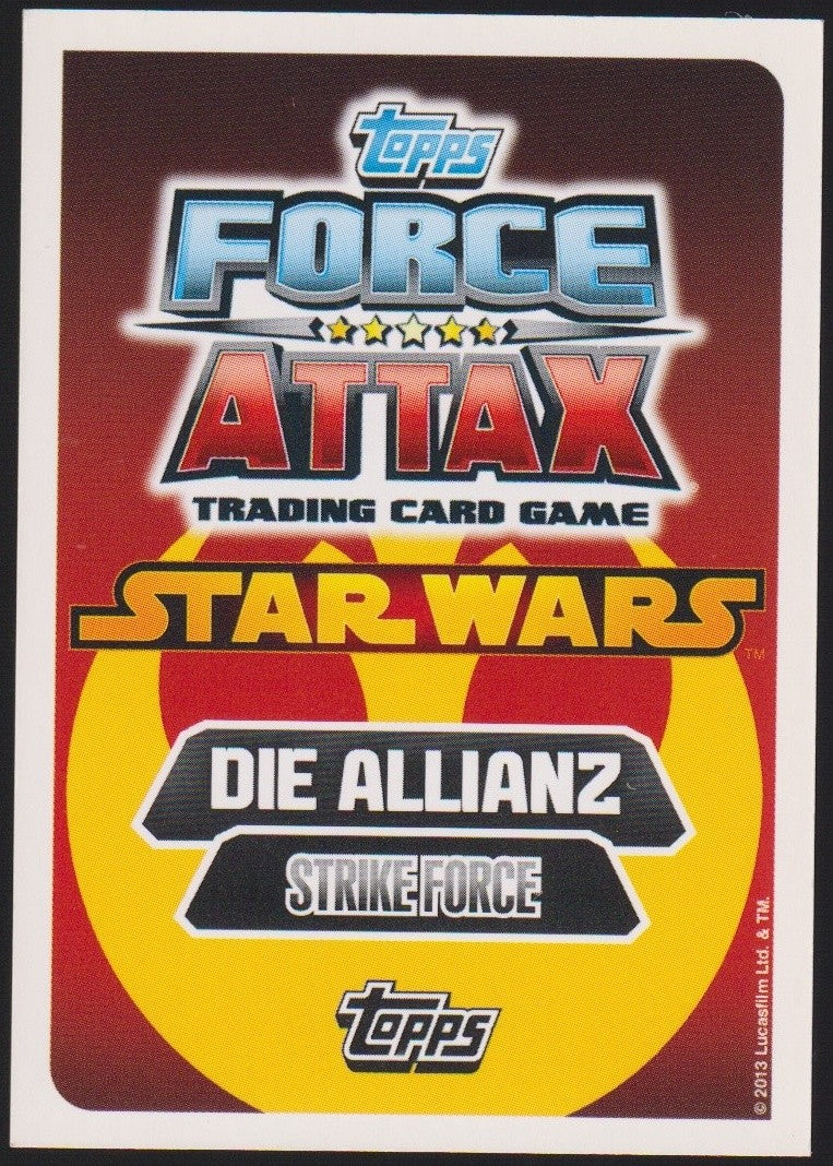 Topps Star Wars 2013 Lando Calrissian Allianz (Movie) Full Art TCG Rare #157 – Bild 2