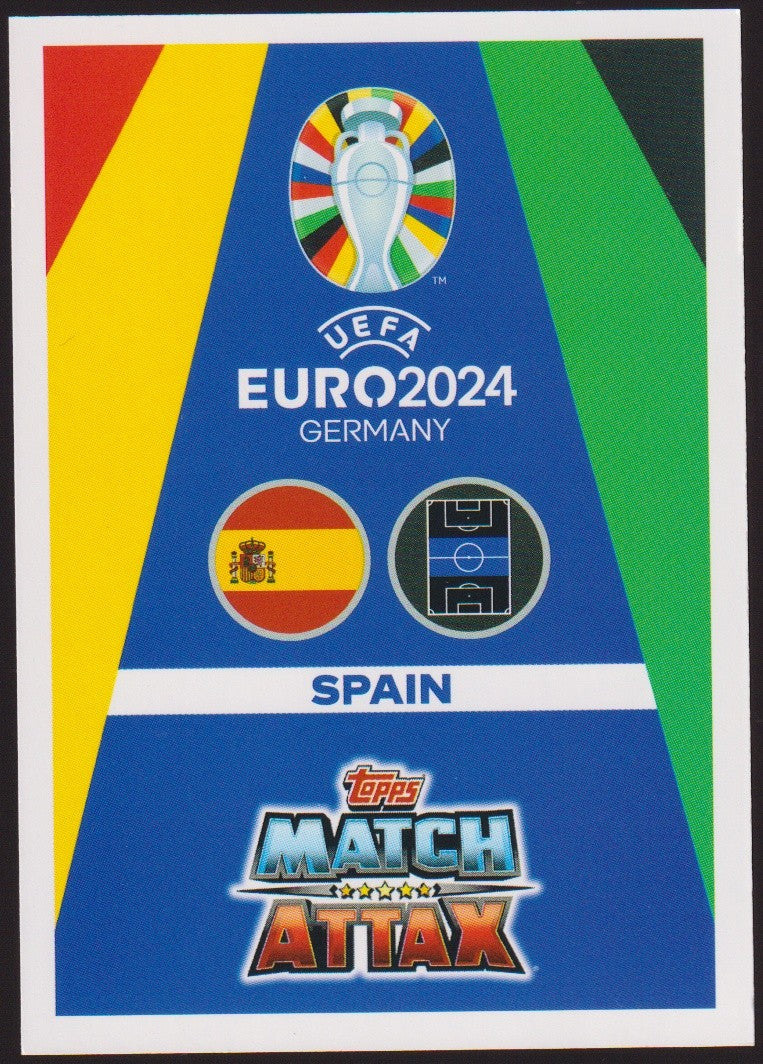 Topps Match Attax 2023-24 Pedri Spanien Parallel Rare – Bild 2