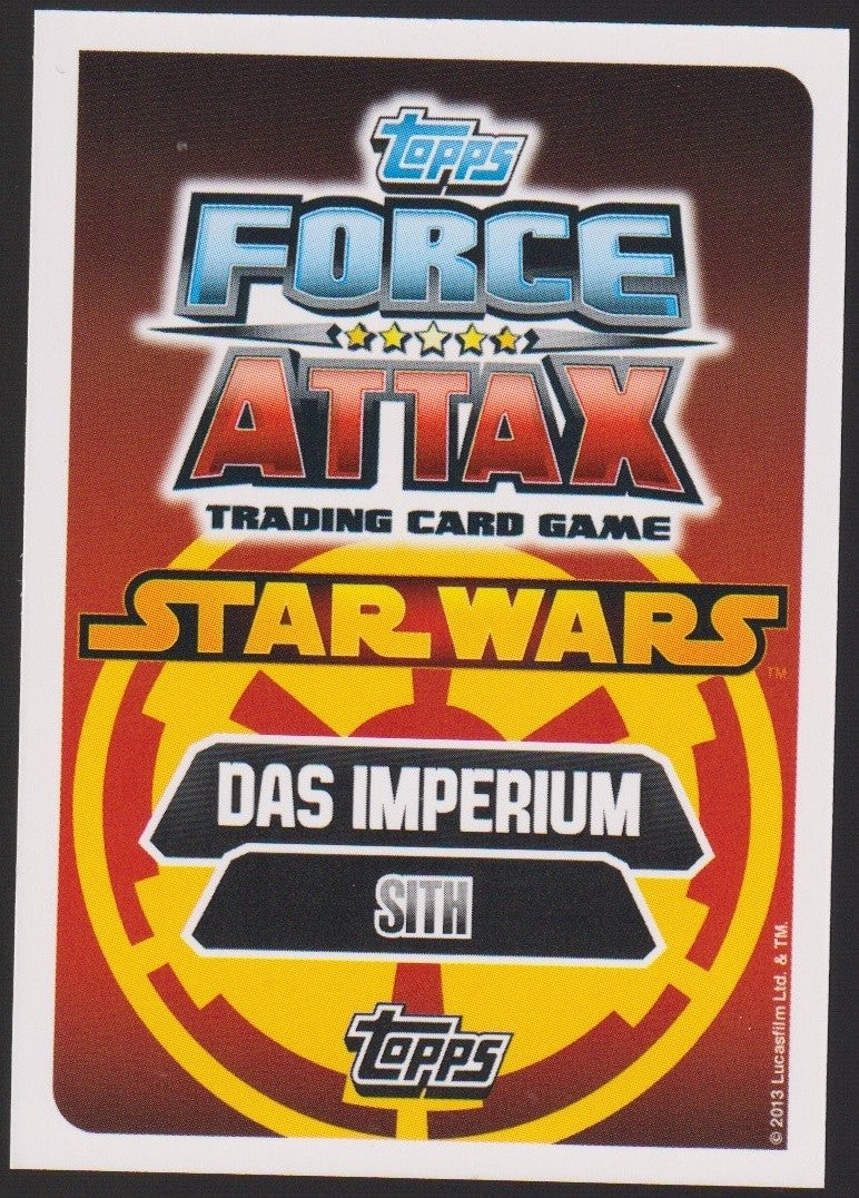 Topps Star Wars 2013 Imperator Palpatine Imperium (Film Version) Ultra Rare #42 – Bild 2