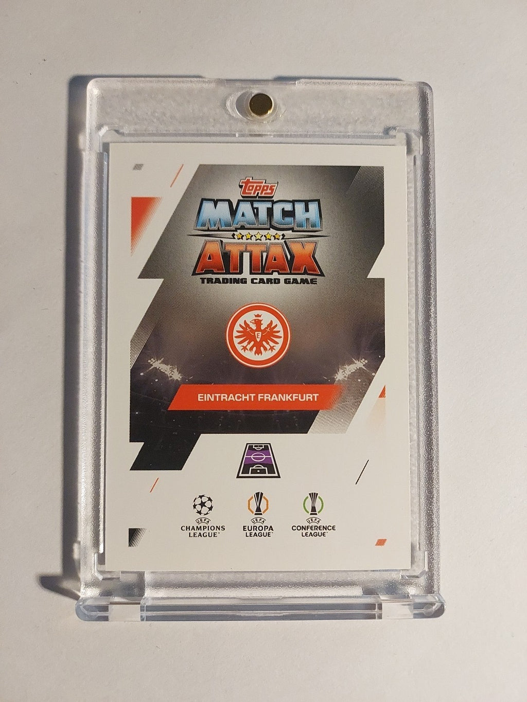 Topps Match Attax 2024-25 Mario Götze Frankfurt Parallel Gold Refractor Insert – Bild 2