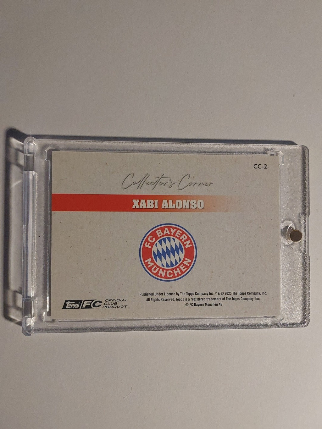 Topps Bayern Team Set 2025-26 Xabi Alonso Parallel 36/125 Refractor Ultra Rare – Bild 3