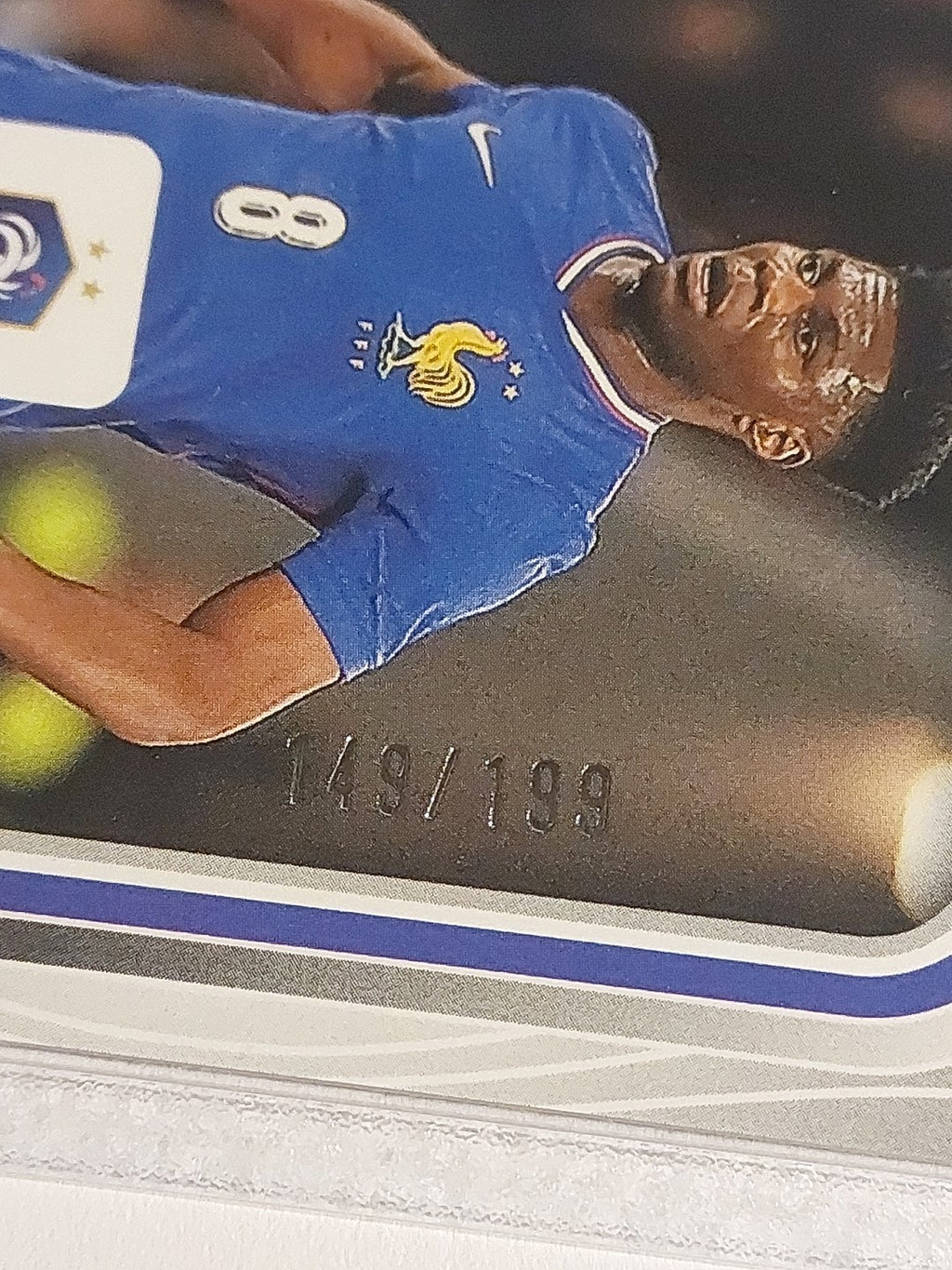 Panini Obsidian 2023-24 Aurelien Tchouameni Frankreich Patch Parallel 149/199 – Bild 3