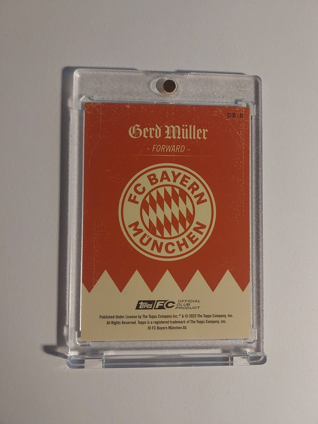 Topps Bayern Team Set 2025-26 Gerd Müller Parallel 74/75 Refractor Ultra Rare – Bild 3
