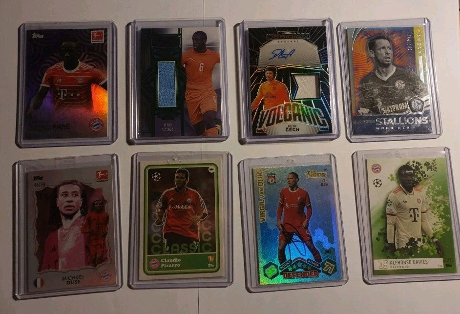 Topps Fußball Lot 20 Karten + 1 Garantierte Numbered oder Relic oder Autogramm – Bild 3