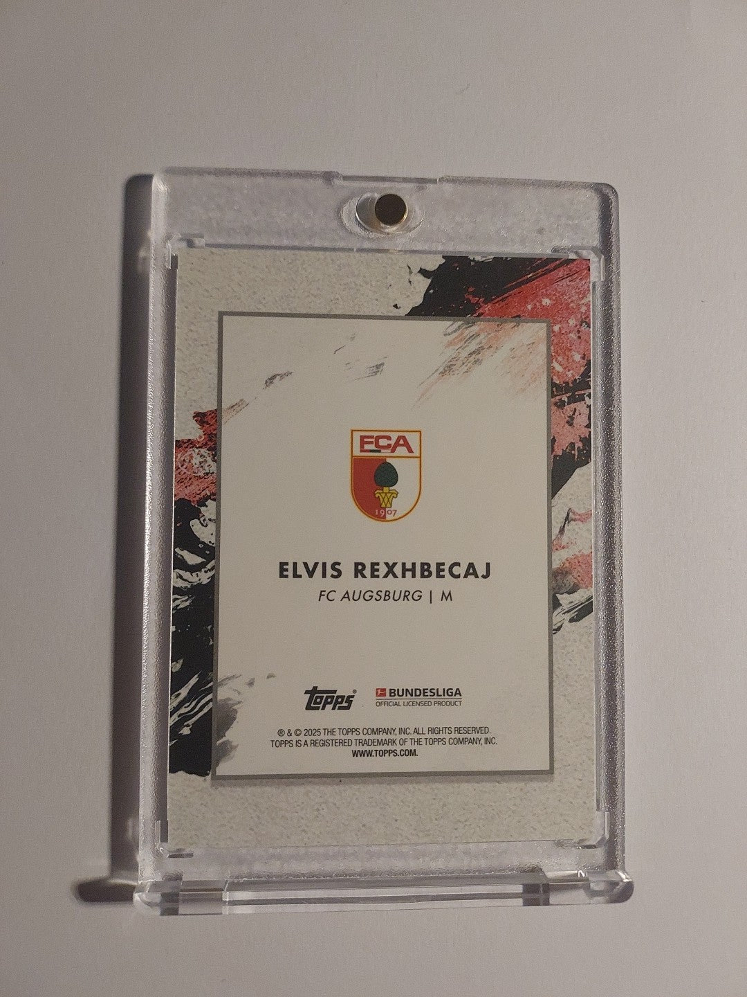 Topps Inception Bundesliga 2024-25 Elvis Rexhbecaj Augsburg Nummeriert 74/75 – Bild 3