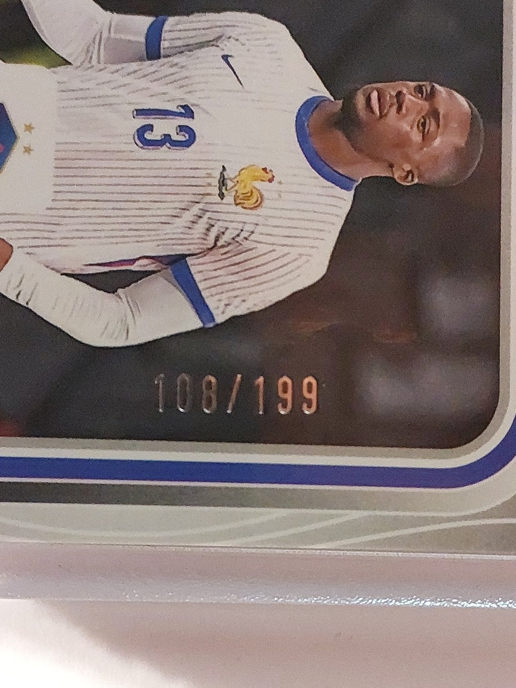 Panini Obsidian 2023-24 Ibrahima Konate Frankreich Parallel 108/199 Relic Patch – Bild 3