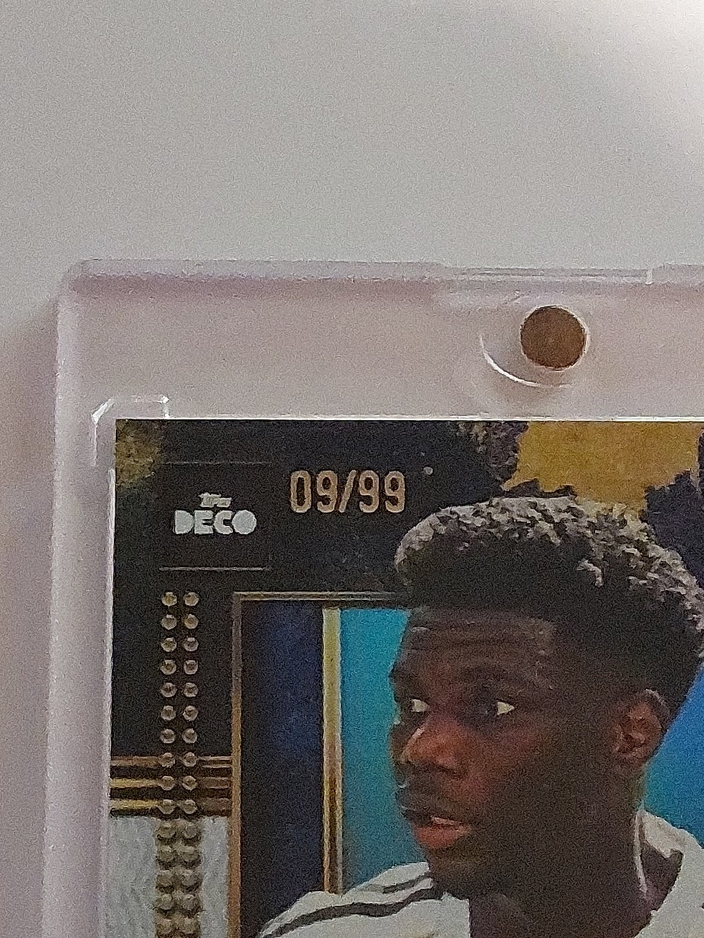 Topps UCC Deco 2025-26 Aurelien Tchouameni Real Madrid Parallel 9/99 Refractor – Bild 3