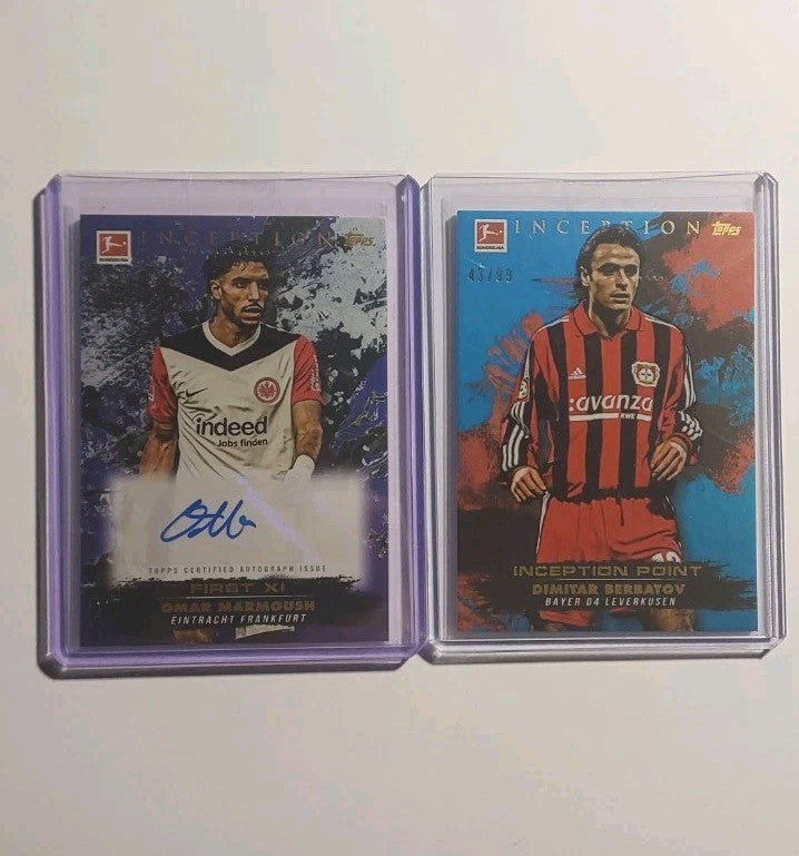 Topps Fußball Lot 20 Karten + 1 Garantierte Numbered oder Relic oder Autogramm – Bild 3
