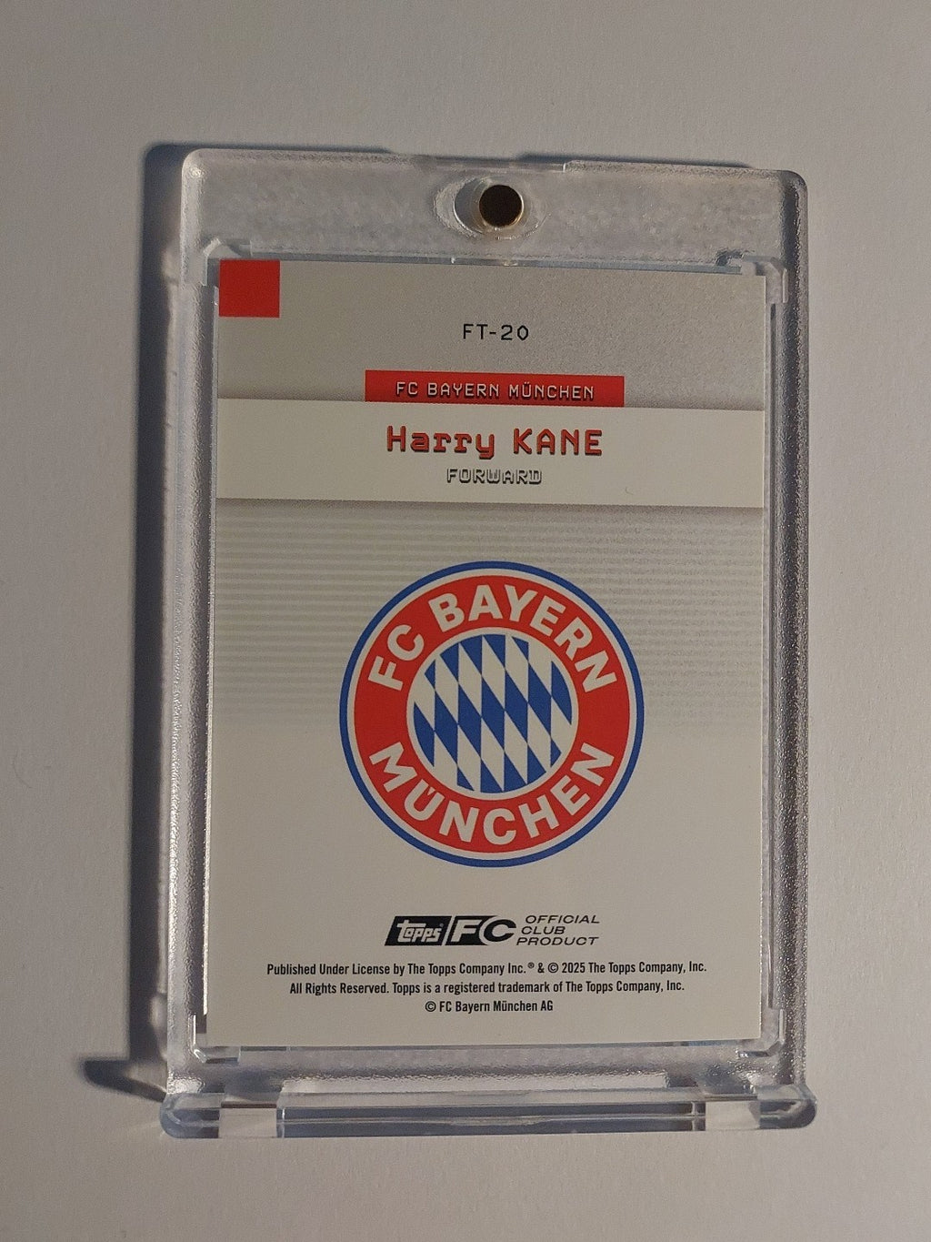 Topps Bayern Team Set 2025-26 Harry Kane Parallel 1/75 Refractor Ultra Rare Hit – Bild 3