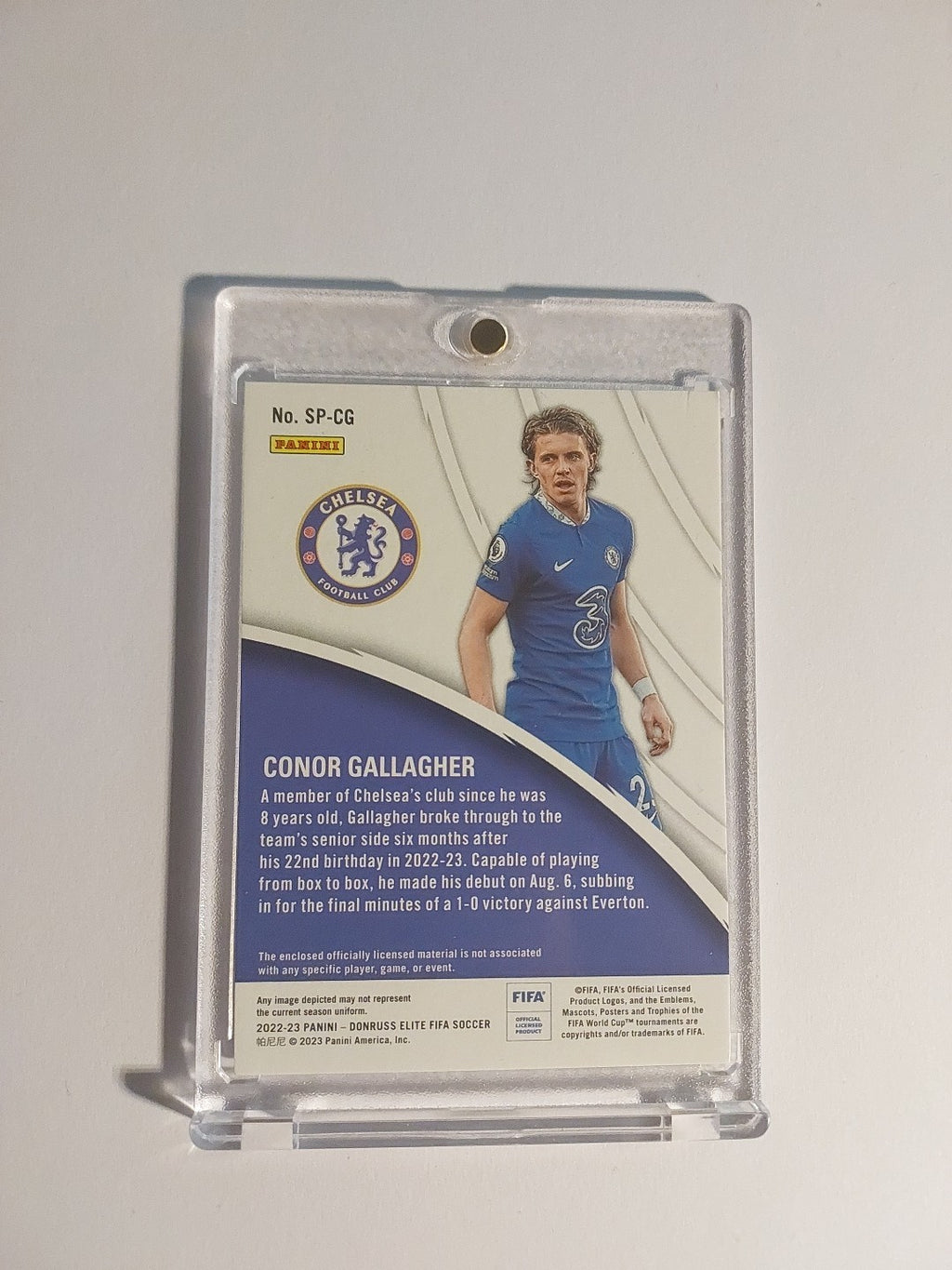 Panini Donruss Elite 22-23 Conor Gallagher Chelsea Patch, Relic Numbered 39/49 – Bild 3