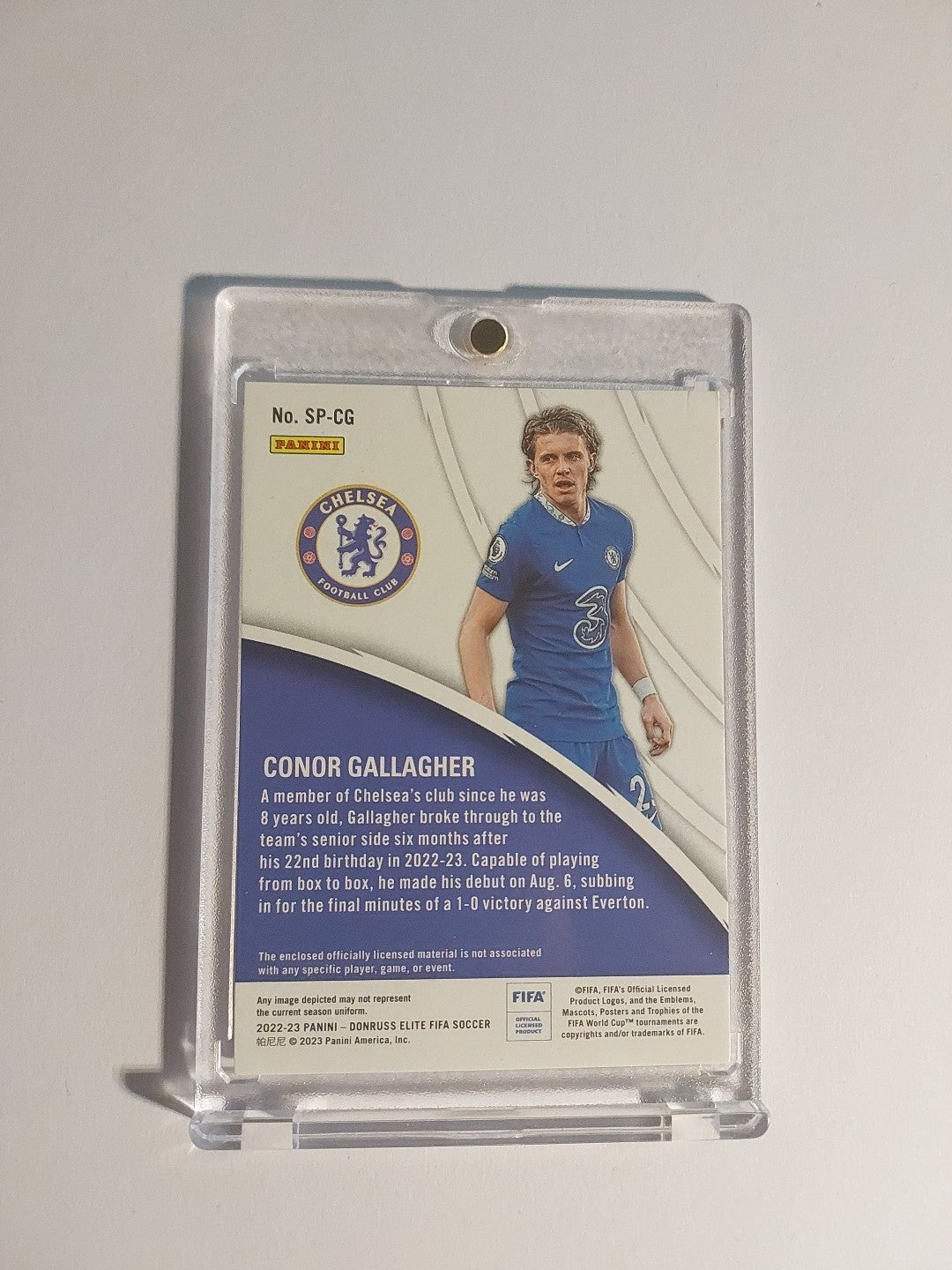 Panini Donruss Elite 22-23 Conor Gallagher Chelsea Patch, Relic Numbered 39/49 – Bild 3