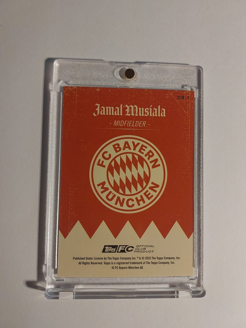 Topps Bayern Team Set 2025-26 Jamal Musiala Parallel 38/99 Refractor Ultra Rare – Bild 3
