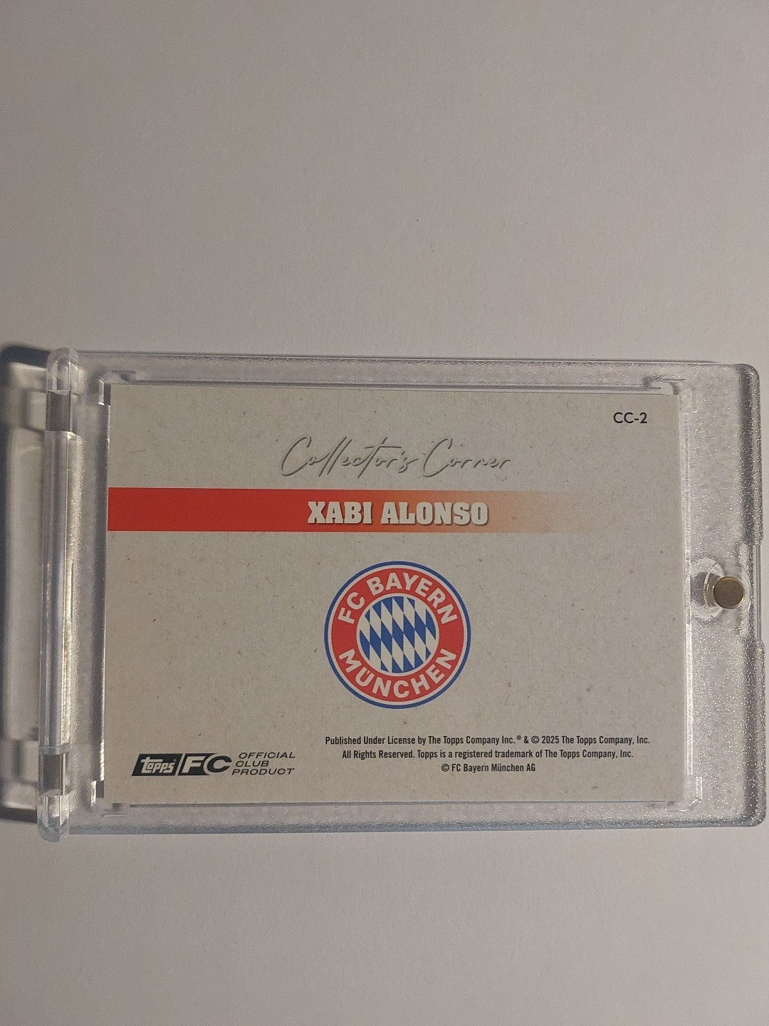 Topps Bayern Team Set 2025-26 Xabi Alonso Parallel 32/50 Refractor Ultra Rare – Bild 3