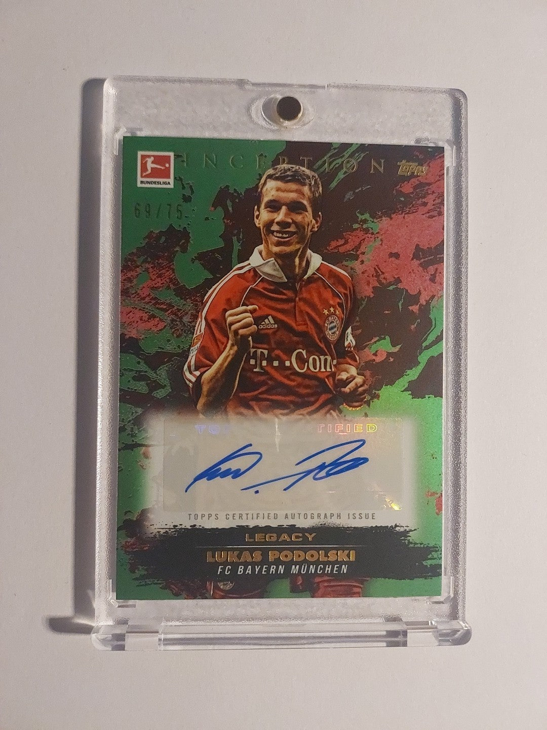 Topps Fußball Lot 20 Karten + 1 Garantierte Numbered oder Relic oder Autogramm – Bild 3