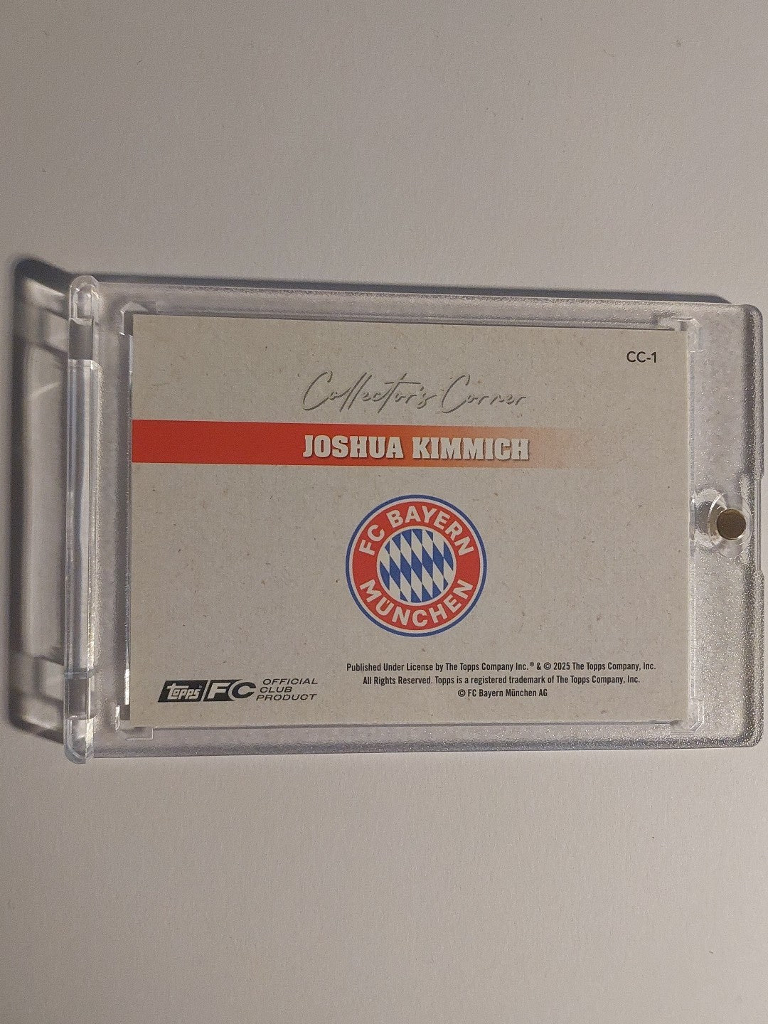 Topps Bayern Team Set 2025-26 Joshua Kimmich Parallel 56/75 Refractor Ultra Rare – Bild 3