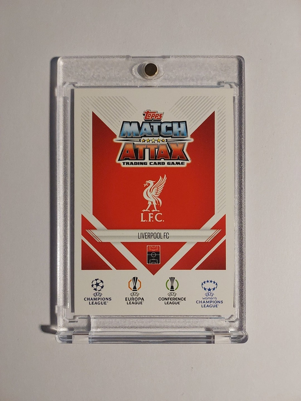 Topps Match Attax 2024-25 Mohamed Salah Liverpool Parallel Refractor Insert Rare – Bild 4