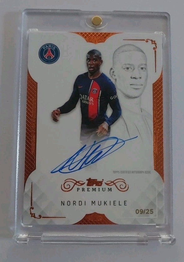 Topps Fußball Lot 20 Karten + 1 Garantierte Numbered oder Relic oder Autogramm – Bild 4
