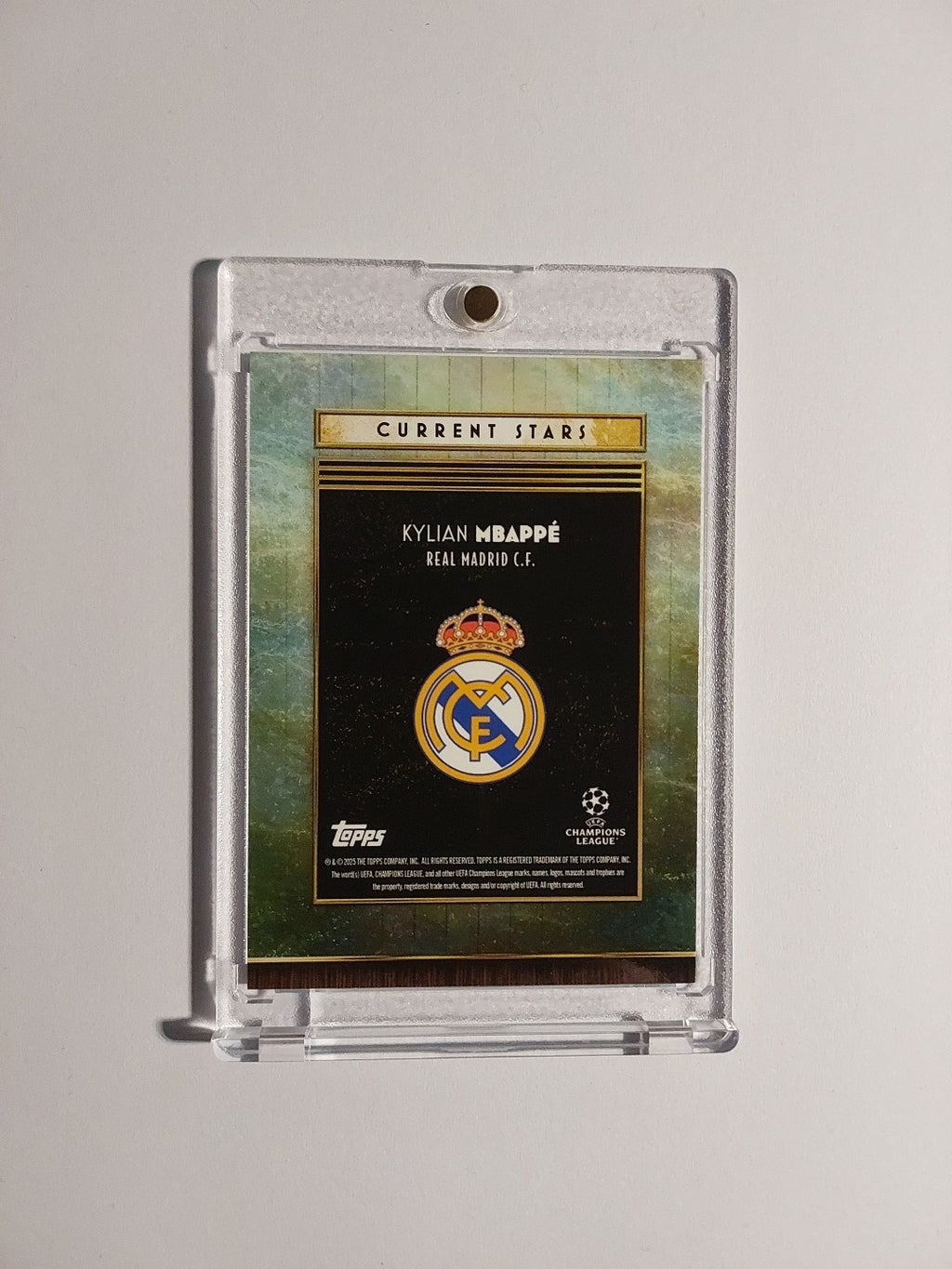 Topps UCC Deco 2025-26 Kylian Mbappé Real Madrid Parallel 58/75 Refractor Rare – Bild 4