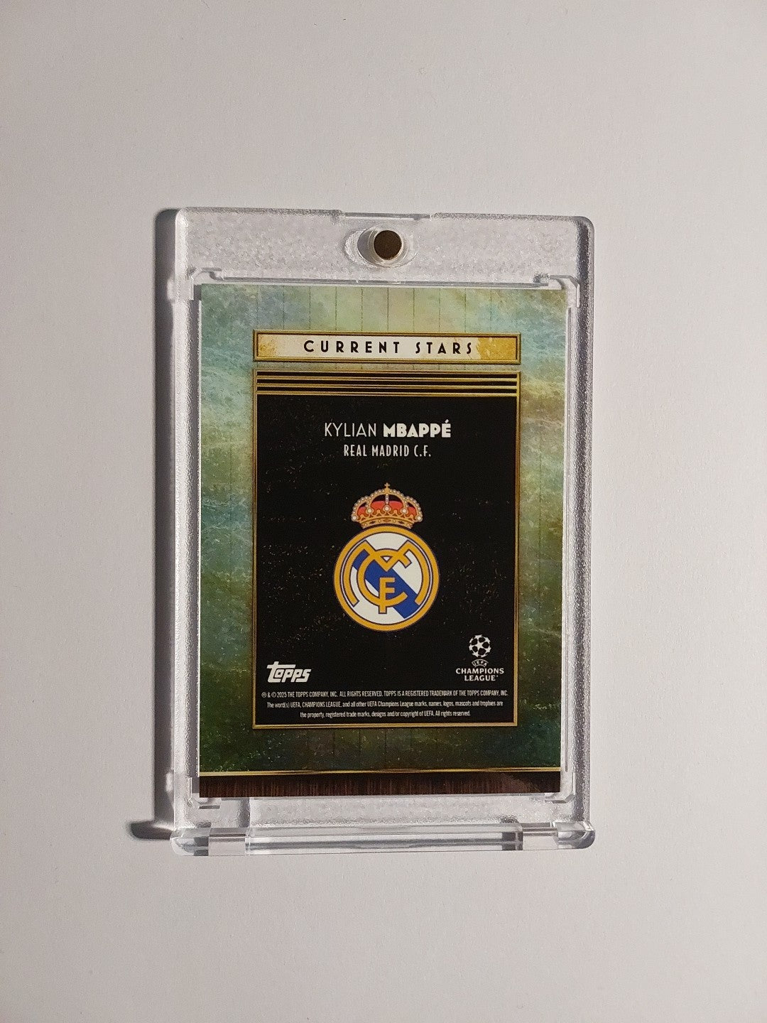 Topps UCC Deco 2025-26 Kylian Mbappé Real Madrid Parallel 58/75 Refractor Rare – Bild 4