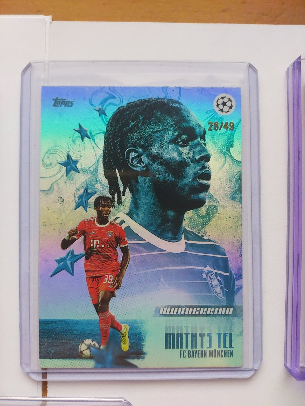 Topps Fußball Lot 20 Karten + 1 Garantierte Numbered oder Relic oder Autogramm – Bild 5