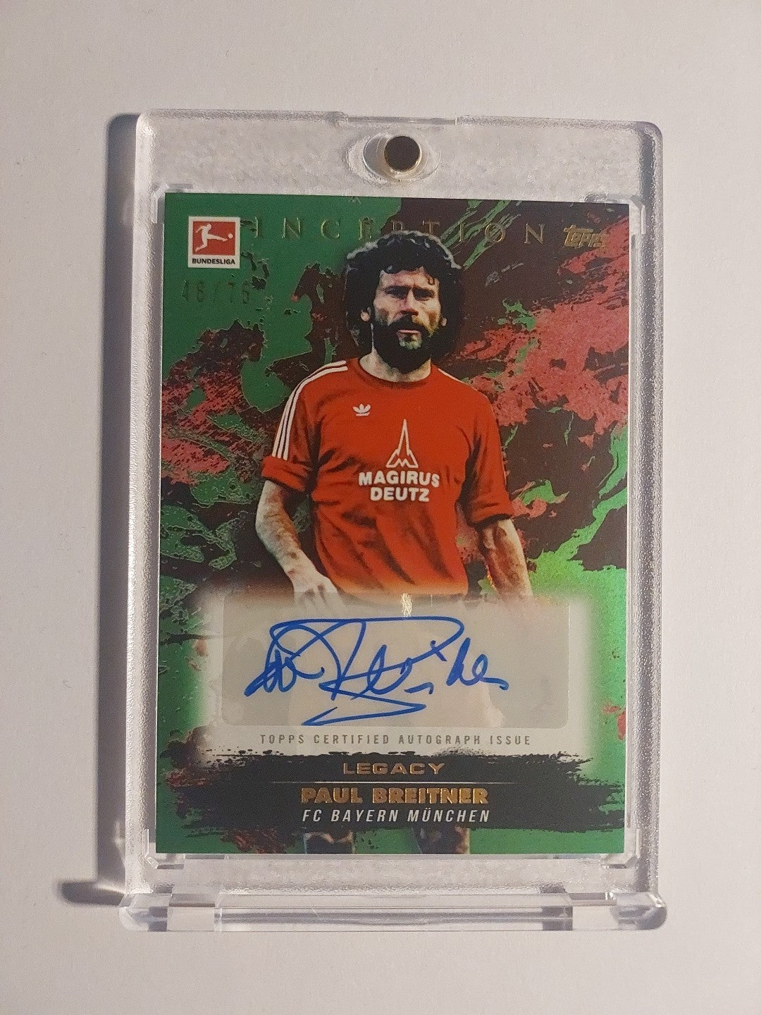 Topps Fußball Lot 20 Karten + 1 Garantierte Numbered oder Relic oder Autogramm – Bild 5