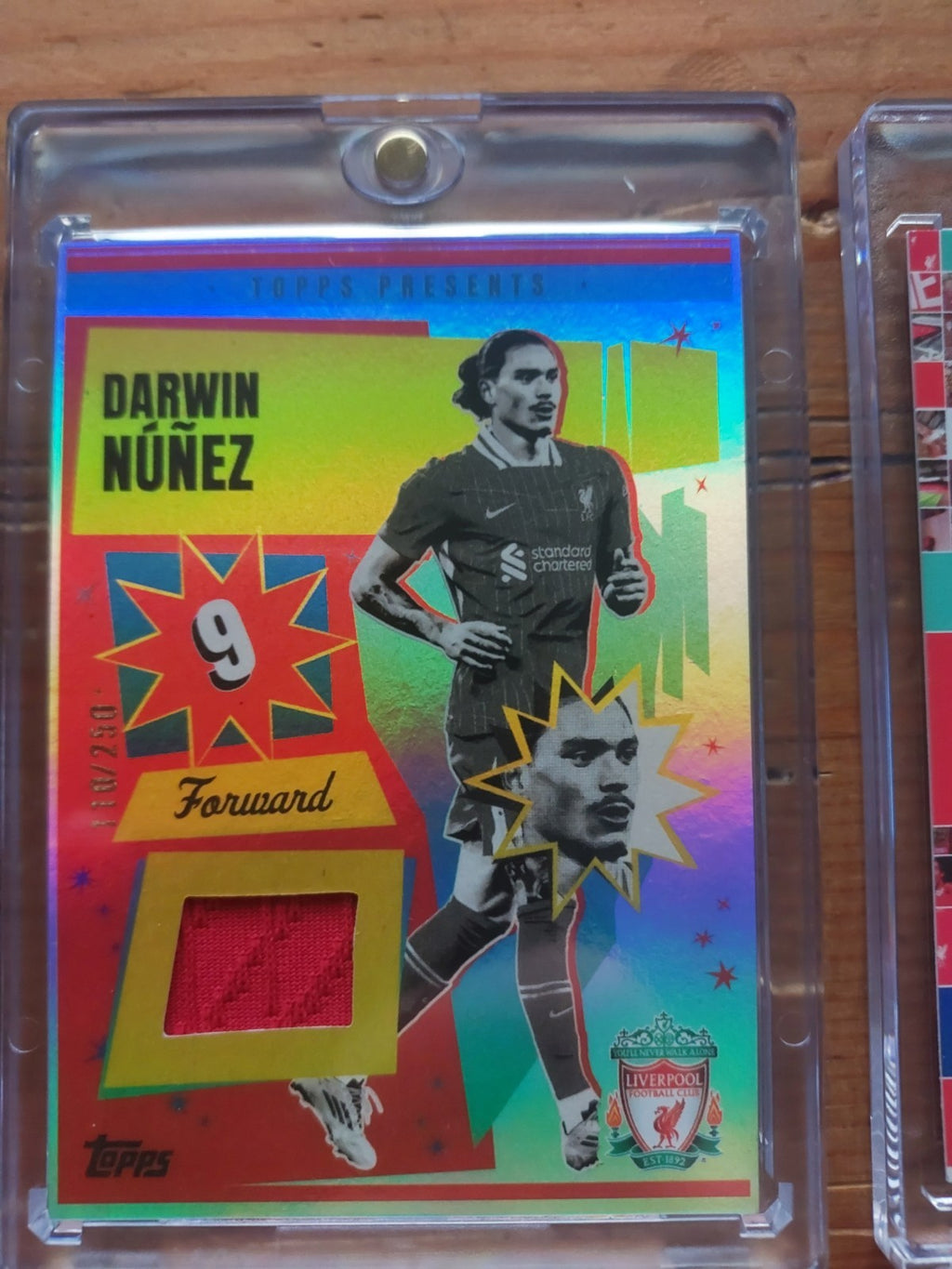 Topps Fußball Lot 20 Karten + 1 Garantierte Numbered oder Relic oder Autogramm – Bild 6