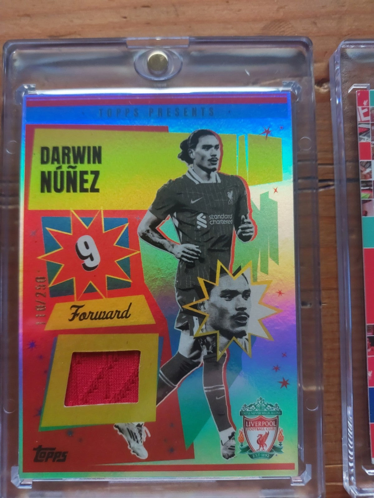 Topps Fußball Lot 20 Karten + 1 Garantierte Numbered oder Relic oder Autogramm – Bild 6