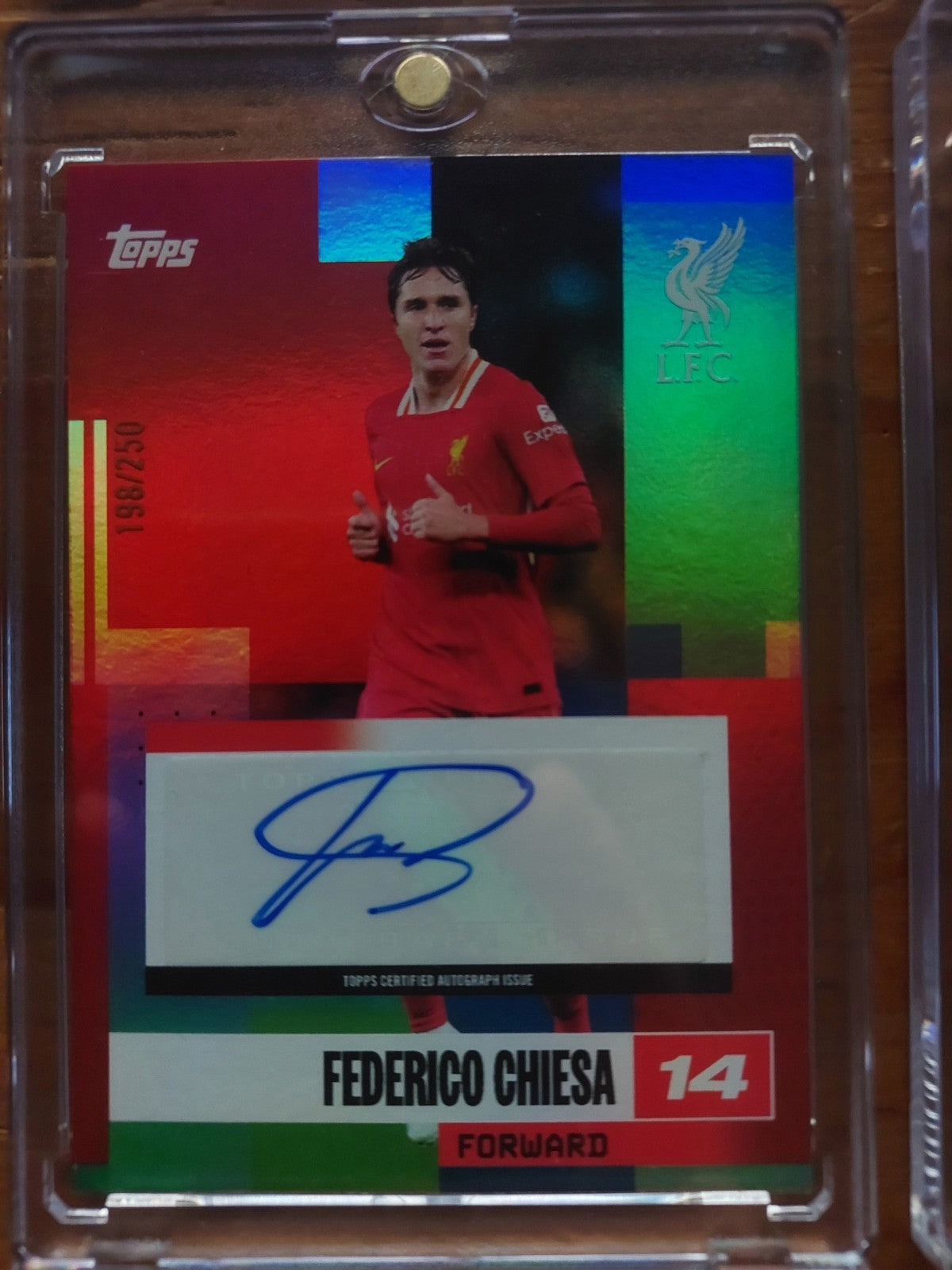 Topps Fußball Lot 20 Karten + 1 Garantierte Numbered oder Relic oder Autogramm – Bild 7