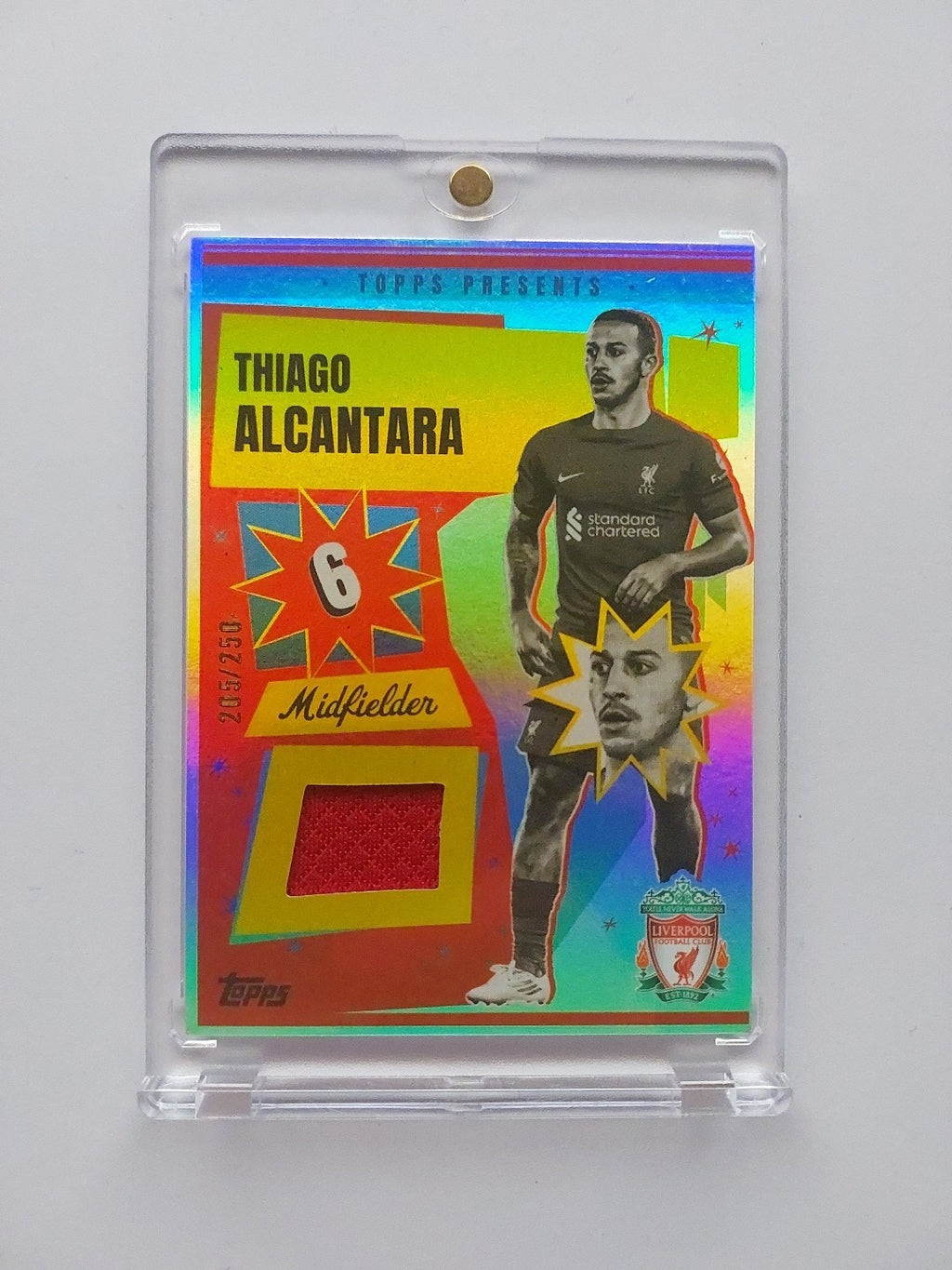 Topps Fußball Loot 20 Karten + 1 Garantierte Numbered oder Relic oder Autogramm – Bild 8