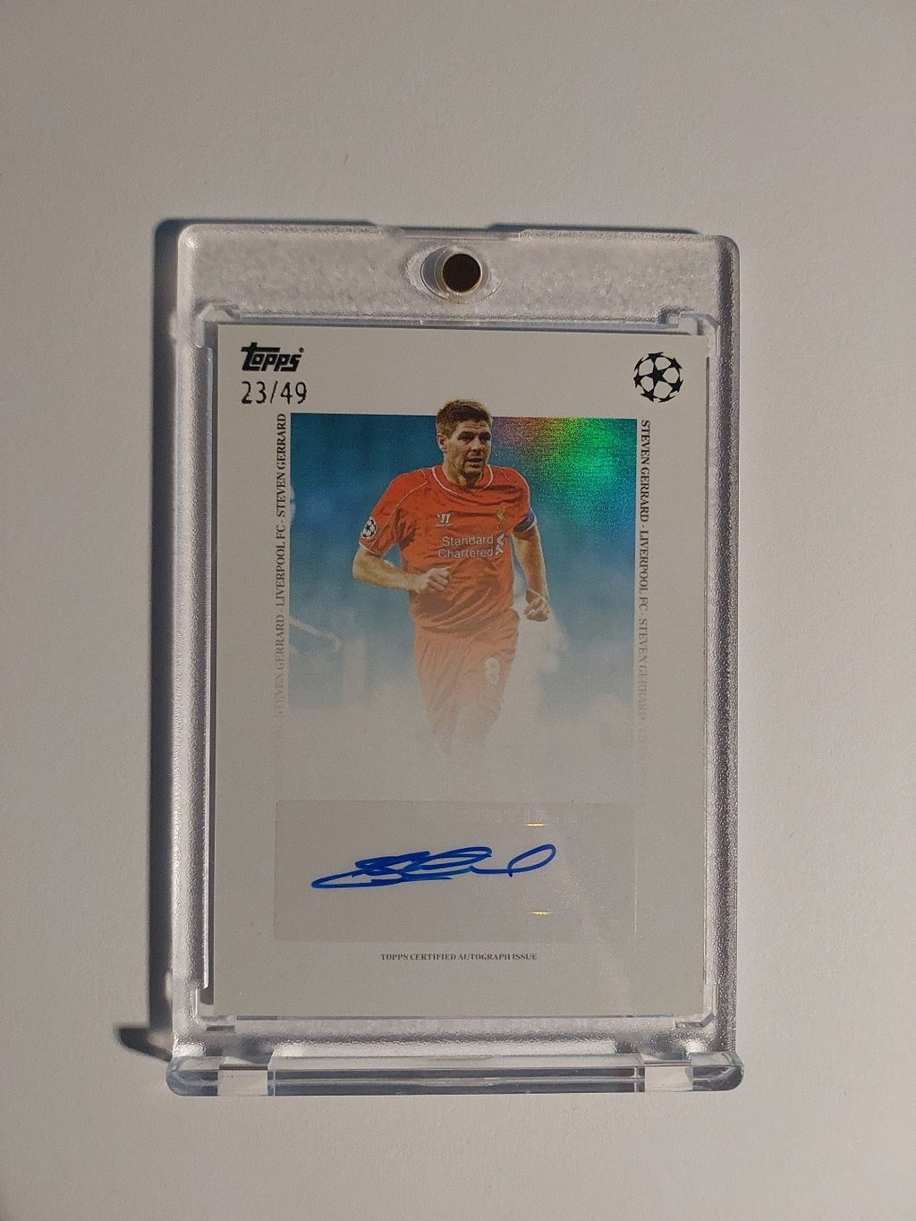 Topps Fußball Lot 40 Karten + 1 Garantierte Autogramm oder Patch + 1 Nummerierte – Bild 8