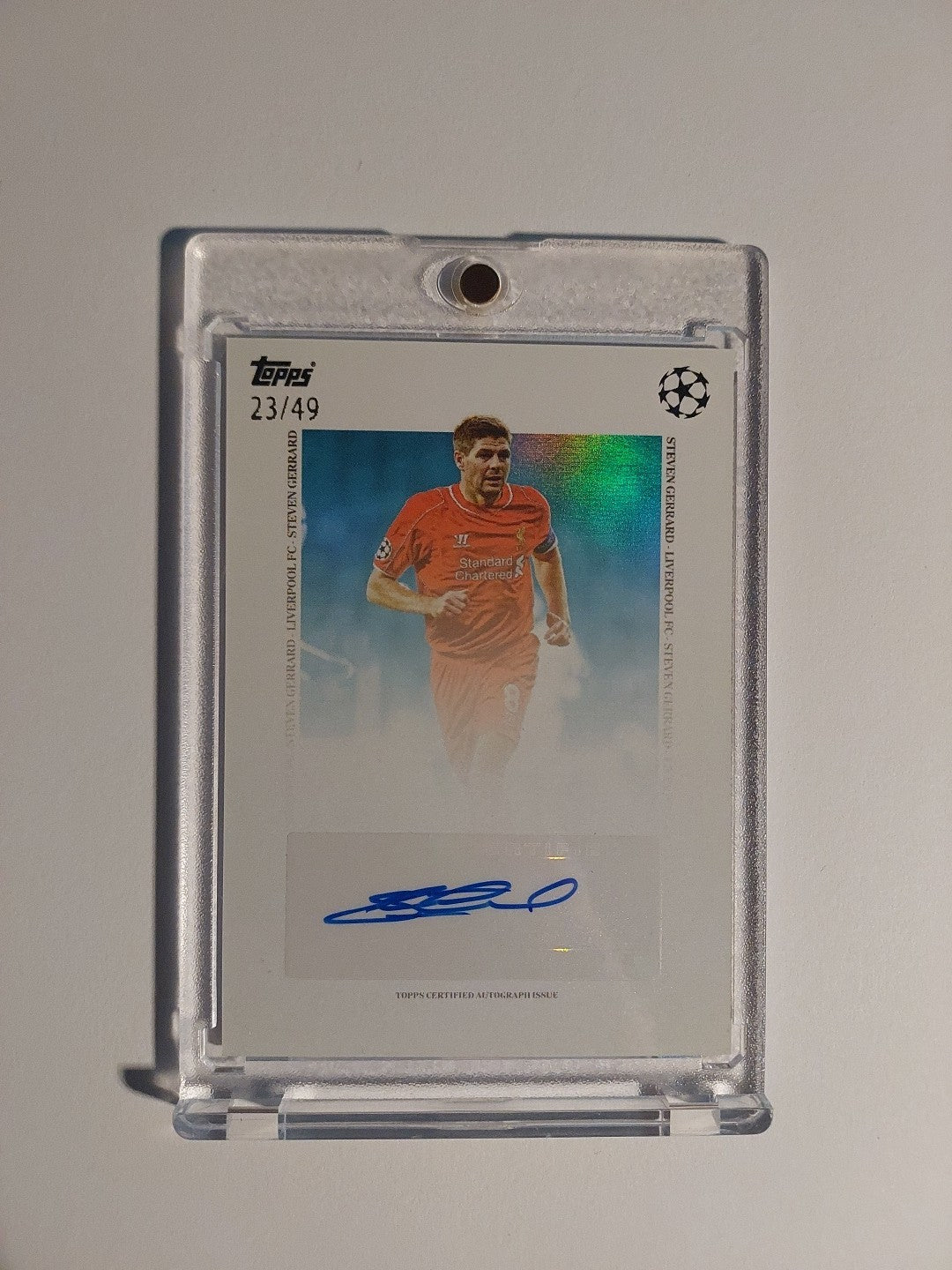 Topps Fußball Lot 40 Karten + 1 Garantierte Autogramm oder Patch + 1 Nummerierte – Bild 8