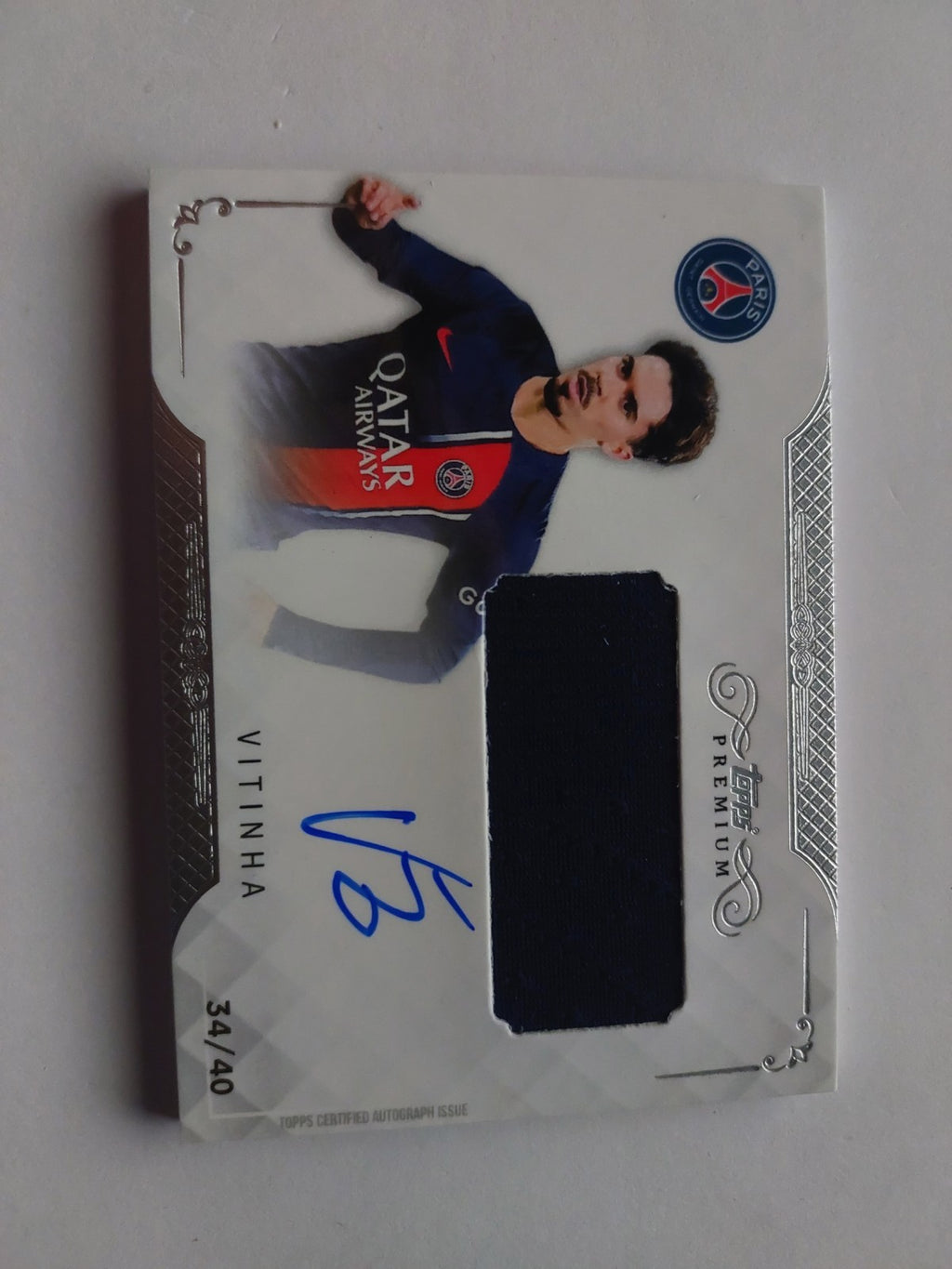 Topps Fußball Lot 20 Karten + 1 Garantierte Numbered oder Relic oder Autogramm – Bild 8