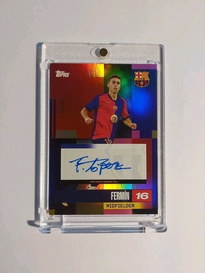 Topps Fußball Lot 40 Karten + 1 Garantierte Autogramm oder Patch + 1 Nummerierte – Bild 13