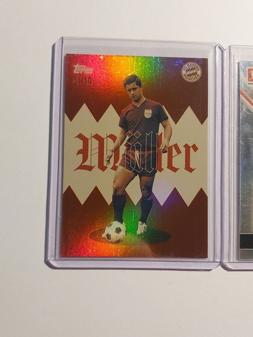 Topps Fußball Lot 20 Karten + 1 Garantierte Numbered oder Relic oder Autogramm – Bild 15