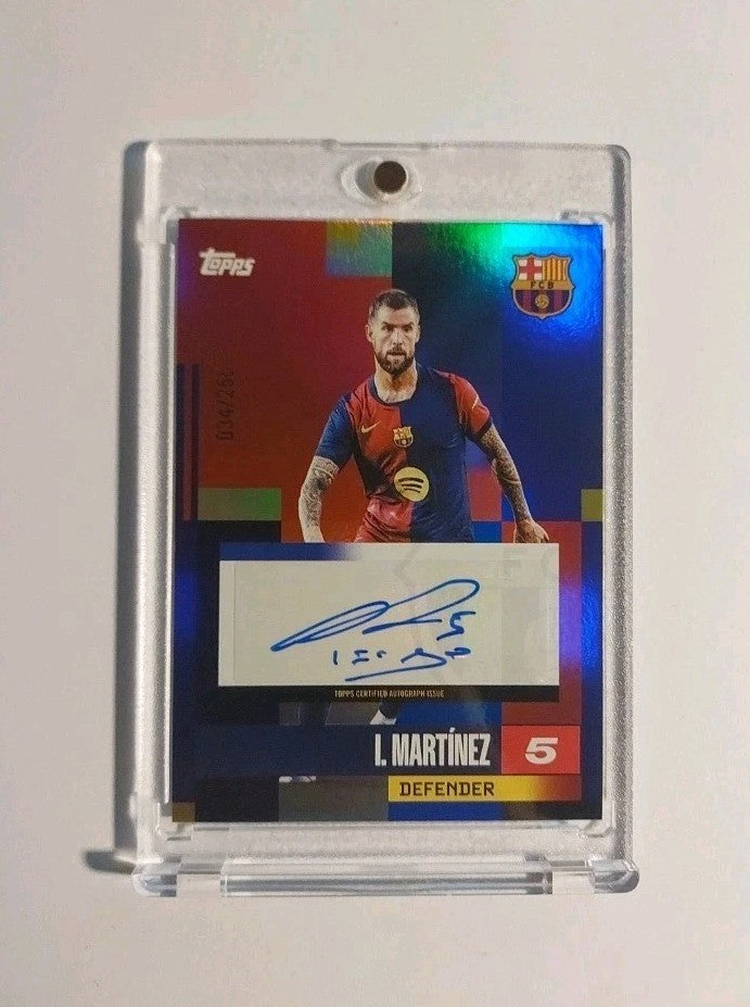 Topps Fußball Lot 40 Karten + 1 Garantierte Autogramm oder Patch + 1 Nummerierte – Bild 18